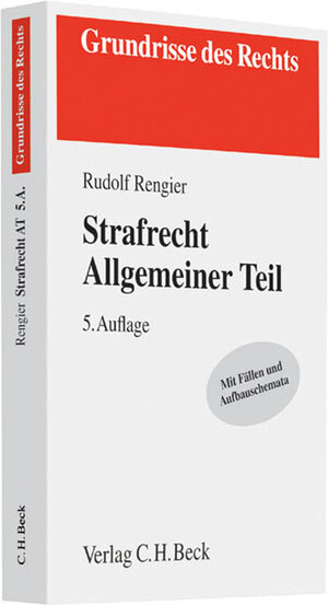 Buchcover Strafrecht Allgemeiner Teil | Rudolf Rengier | EAN 9783406652585 | ISBN 3-406-65258-1 | ISBN 978-3-406-65258-5