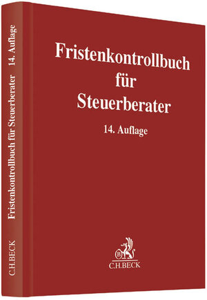 Buchcover Fristenkontrollbuch für Steuerberater  | EAN 9783406657740 | ISBN 3-406-65774-5 | ISBN 978-3-406-65774-0