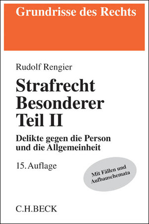 Buchcover Strafrecht Besonderer Teil II | Rudolf Rengier | EAN 9783406660634 | ISBN 3-406-66063-0 | ISBN 978-3-406-66063-4