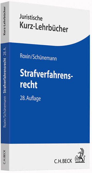 Buchcover Strafverfahrensrecht | Claus Roxin | EAN 9783406661006 | ISBN 3-406-66100-9 | ISBN 978-3-406-66100-6