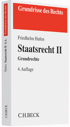 Buchcover Staatsrecht II | Friedhelm Hufen | EAN 9783406661570 | ISBN 3-406-66157-2 | ISBN 978-3-406-66157-0