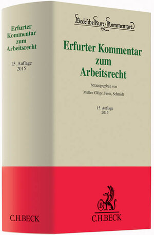 Buchcover Erfurter Kommentar zum Arbeitsrecht  | EAN 9783406667282 | ISBN 3-406-66728-7 | ISBN 978-3-406-66728-2