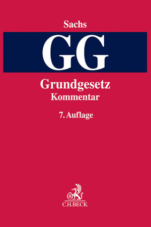 Buchcover Grundgesetz  | EAN 9783406668869 | ISBN 3-406-66886-0 | ISBN 978-3-406-66886-9