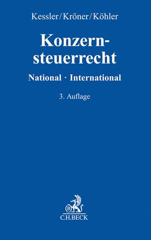 Buchcover Konzernsteuerrecht  | EAN 9783406669439 | ISBN 3-406-66943-3 | ISBN 978-3-406-66943-9