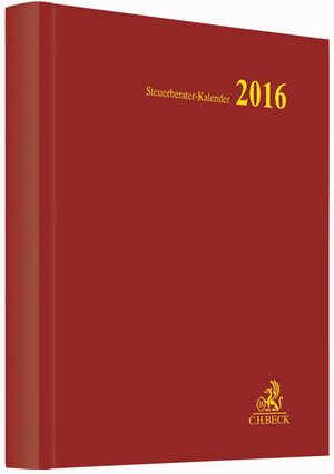 Buchcover Steuerberater-Kalender 2016  | EAN 9783406673160 | ISBN 3-406-67316-3 | ISBN 978-3-406-67316-0