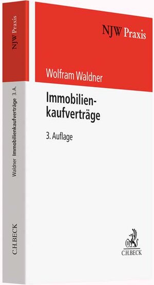 Buchcover Immobilienkaufverträge | Wolfram Waldner | EAN 9783406679865 | ISBN 3-406-67986-2 | ISBN 978-3-406-67986-5