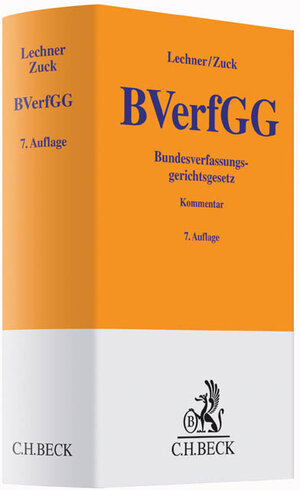 Buchcover Bundesverfassungsgerichtsgesetz | Hans Lechner | EAN 9783406682582 | ISBN 3-406-68258-8 | ISBN 978-3-406-68258-2