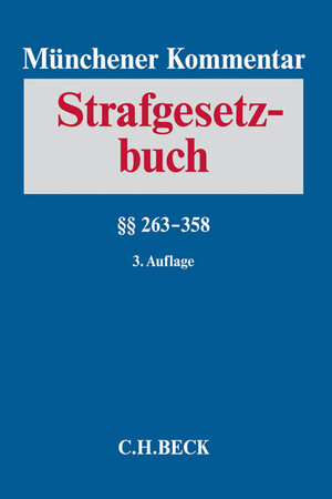 Buchcover Münchener Kommentar zum Strafgesetzbuch / Münchener Kommentar zum Strafgesetzbuch Bd. 5: §§ 263-358  | EAN 9783406685552 | ISBN 3-406-68555-2 | ISBN 978-3-406-68555-2