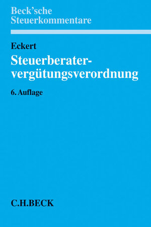 Buchcover Steuerberatervergütungsverordnung  | EAN 9783406686078 | ISBN 3-406-68607-9 | ISBN 978-3-406-68607-8