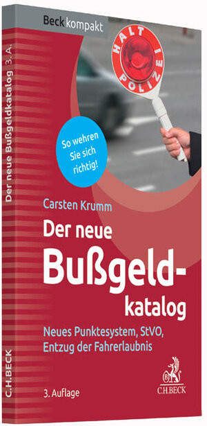 Buchcover Der neue Bußgeldkatalog | Carsten Krumm | EAN 9783406687785 | ISBN 3-406-68778-4 | ISBN 978-3-406-68778-5