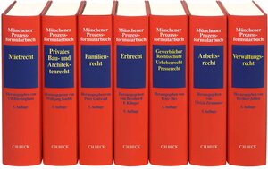 Buchcover Münchener Prozessformularbuch Gesamtwerk  | EAN 9783406694998 | ISBN 3-406-69499-3 | ISBN 978-3-406-69499-8