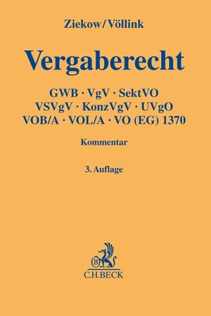 Buchcover Vergaberecht  | EAN 9783406695049 | ISBN 3-406-69504-3 | ISBN 978-3-406-69504-9