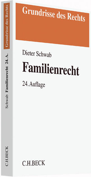 Buchcover Familienrecht | Dieter Schwab | EAN 9783406695766 | ISBN 3-406-69576-0 | ISBN 978-3-406-69576-6