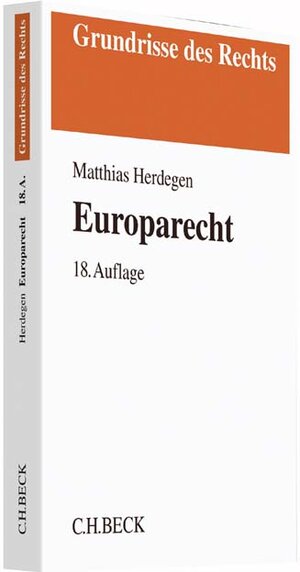 Buchcover Europarecht | Matthias Herdegen | EAN 9783406702792 | ISBN 3-406-70279-1 | ISBN 978-3-406-70279-2