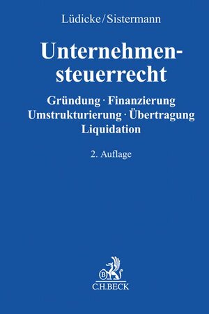 Buchcover Unternehmensteuerrecht  | EAN 9783406703942 | ISBN 3-406-70394-1 | ISBN 978-3-406-70394-2