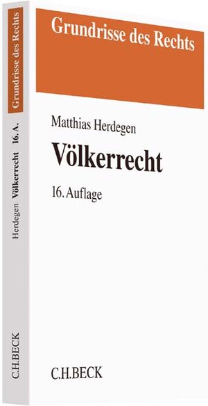Buchcover Völkerrecht | Matthias Herdegen | EAN 9783406707643 | ISBN 3-406-70764-5 | ISBN 978-3-406-70764-3