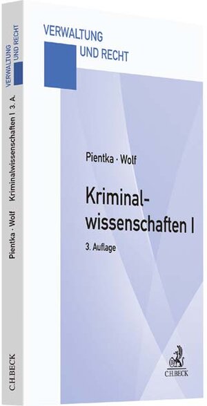 Buchcover Kriminalwissenschaften I | Monika Pientka | EAN 9783406709227 | ISBN 3-406-70922-2 | ISBN 978-3-406-70922-7