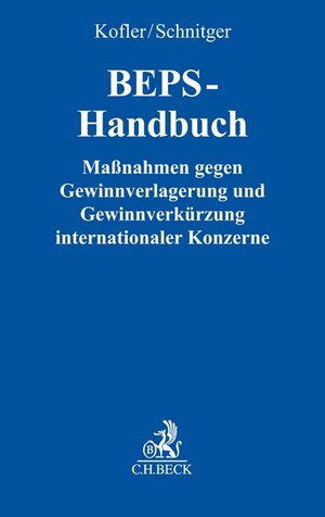 Buchcover BEPS-Handbuch  | EAN 9783406709302 | ISBN 3-406-70930-3 | ISBN 978-3-406-70930-2