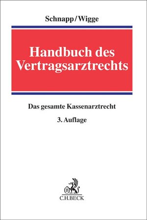 Buchcover Handbuch des Vertragsarztrechts  | EAN 9783406709425 | ISBN 3-406-70942-7 | ISBN 978-3-406-70942-5