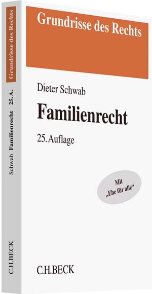Buchcover Familienrecht | Dieter Schwab | EAN 9783406711336 | ISBN 3-406-71133-2 | ISBN 978-3-406-71133-6