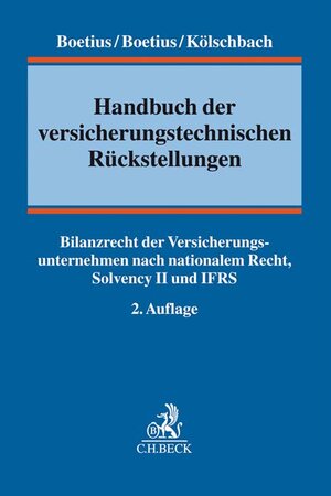 Buchcover Handbuch der versicherungstechnischen Rückstellungen | Jan Boetius | EAN 9783406712098 | ISBN 3-406-71209-6 | ISBN 978-3-406-71209-8