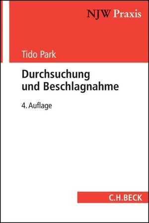 Buchcover Durchsuchung und Beschlagnahme | Tido Park | EAN 9783406713712 | ISBN 3-406-71371-8 | ISBN 978-3-406-71371-2
