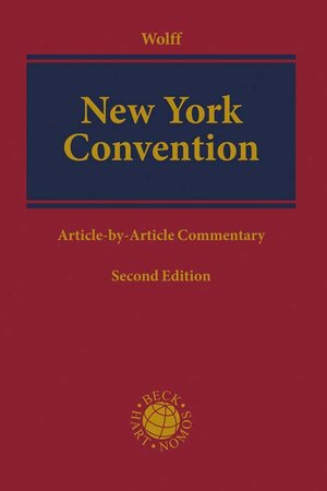 Buchcover New York Convention  | EAN 9783406714450 | ISBN 3-406-71445-5 | ISBN 978-3-406-71445-0