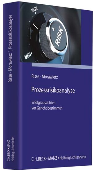 Buchcover Prozessrisikoanalyse | Jörg Risse | EAN 9783406714801 | ISBN 3-406-71480-3 | ISBN 978-3-406-71480-1