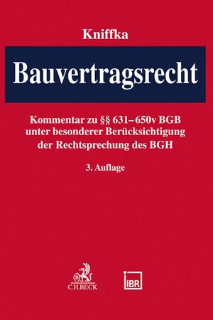 Buchcover Bauvertragsrecht  | EAN 9783406715204 | ISBN 3-406-71520-6 | ISBN 978-3-406-71520-4