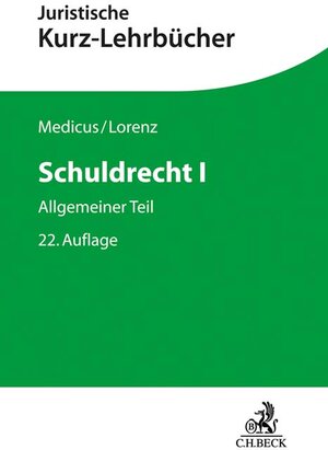 Buchcover Schuldrecht I | Dieter Medicus | EAN 9783406715440 | ISBN 3-406-71544-3 | ISBN 978-3-406-71544-0