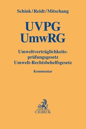 Buchcover Umweltverträglichkeitsprüfungsgesetz / Umwelt-Rechtsbehelfsgesetz  | EAN 9783406716034 | ISBN 3-406-71603-2 | ISBN 978-3-406-71603-4