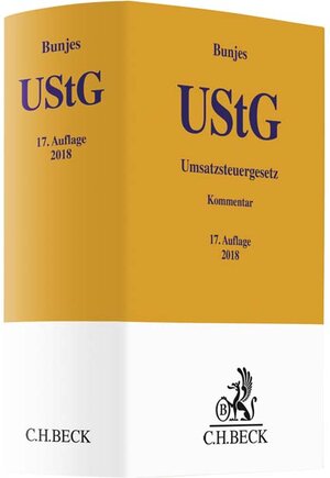 Buchcover Umsatzsteuergesetz | Johann Bunjes | EAN 9783406716447 | ISBN 3-406-71644-X | ISBN 978-3-406-71644-7