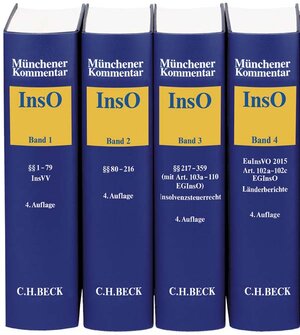 Buchcover Münchener Kommentar zur Insolvenzordnung Gesamtwerk  | EAN 9783406716904 | ISBN 3-406-71690-3 | ISBN 978-3-406-71690-4