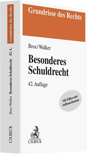 Buchcover Besonderes Schuldrecht | Hans Brox | EAN 9783406718045 | ISBN 3-406-71804-3 | ISBN 978-3-406-71804-5