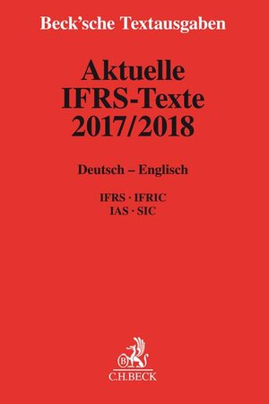 Buchcover Aktuelle IFRS-Texte 2017/2018  | EAN 9783406718533 | ISBN 3-406-71853-1 | ISBN 978-3-406-71853-3