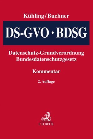 Buchcover Datenschutz-Grundverordnung/BDSG  | EAN 9783406719325 | ISBN 3-406-71932-5 | ISBN 978-3-406-71932-5