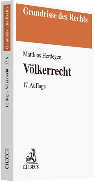 Buchcover Völkerrecht | Matthias Herdegen | EAN 9783406720697 | ISBN 3-406-72069-2 | ISBN 978-3-406-72069-7