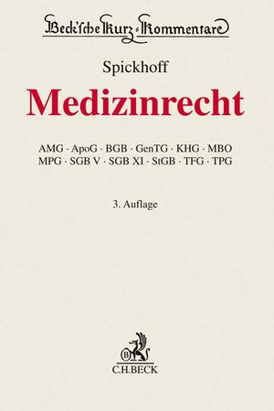 Buchcover Medizinrecht  | EAN 9783406720994 | ISBN 3-406-72099-4 | ISBN 978-3-406-72099-4
