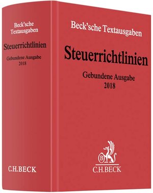 Buchcover Steuerrichtlinien Gebundene Ausgabe 2018  | EAN 9783406721755 | ISBN 3-406-72175-3 | ISBN 978-3-406-72175-5