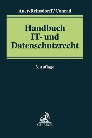Buchcover Handbuch IT- und Datenschutzrecht  | EAN 9783406721779 | ISBN 3-406-72177-X | ISBN 978-3-406-72177-9