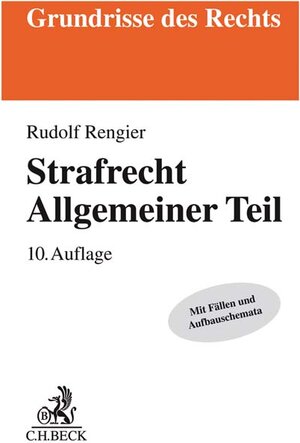Buchcover Strafrecht Allgemeiner Teil | Rudolf Rengier | EAN 9783406723667 | ISBN 3-406-72366-7 | ISBN 978-3-406-72366-7