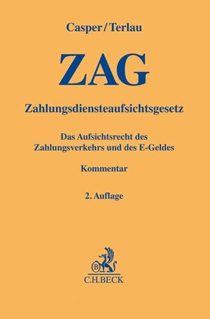 Buchcover Zahlungsdiensteaufsichtsgesetz (ZAG)  | EAN 9783406724541 | ISBN 3-406-72454-X | ISBN 978-3-406-72454-1