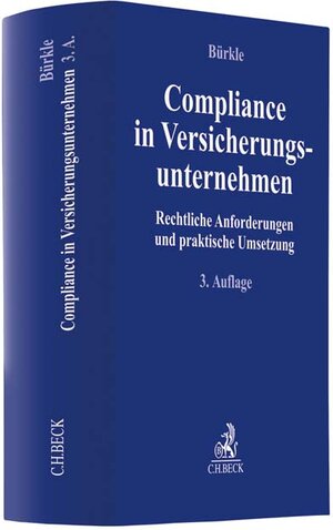 Buchcover Compliance in Versicherungsunternehmen  | EAN 9783406726712 | ISBN 3-406-72671-2 | ISBN 978-3-406-72671-2