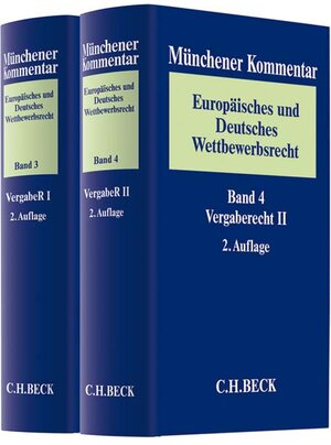 Buchcover Münchener Kommentar Europäisches und Deutsches Wettbewerbsrecht. Kartellrecht, Missbrauchs- und Fusionskontrolle  | EAN 9783406728730 | ISBN 3-406-72873-1 | ISBN 978-3-406-72873-0