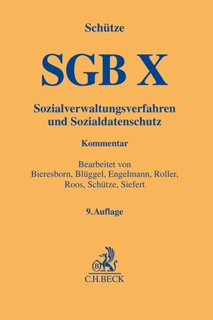 Buchcover SGB X  | EAN 9783406728747 | ISBN 3-406-72874-X | ISBN 978-3-406-72874-7