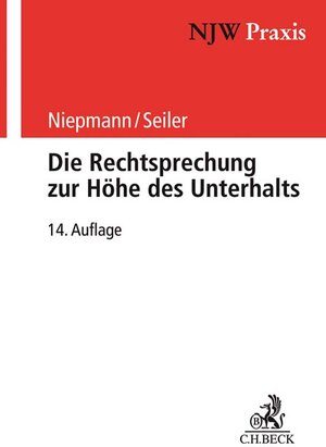 Buchcover Die Rechtsprechung zur Höhe des Unterhalts | Elmar Kalthoener | EAN 9783406729058 | ISBN 3-406-72905-3 | ISBN 978-3-406-72905-8