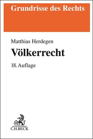 Buchcover Völkerrecht | Matthias Herdegen | EAN 9783406729577 | ISBN 3-406-72957-6 | ISBN 978-3-406-72957-7