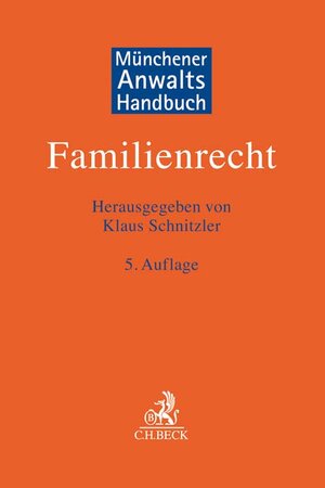Buchcover Münchener Anwaltshandbuch Familienrecht  | EAN 9783406732775 | ISBN 3-406-73277-1 | ISBN 978-3-406-73277-5