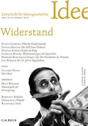 Buchcover Zeitschrift für Ideengeschichte Heft XIII/3 Herbst 2019  | EAN 9783406735455 | ISBN 3-406-73545-2 | ISBN 978-3-406-73545-5
