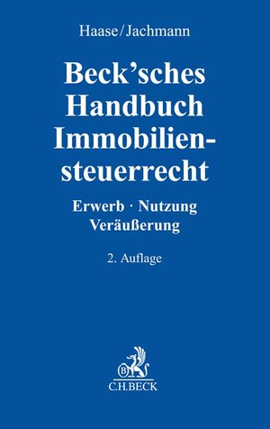 Buchcover Beck'sches Handbuch Immobiliensteuerrecht  | EAN 9783406737336 | ISBN 3-406-73733-1 | ISBN 978-3-406-73733-6